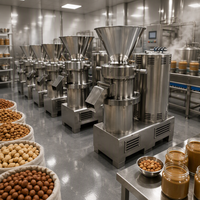 Moulin colloïdal multifonctionnel pour pâte de piment, sauce beurre, légumes, ail, beurre de cacahuète et tahini