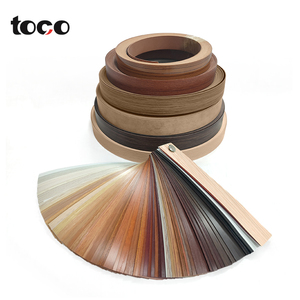 Đồ nội thất trang trí phụ kiện <span class=keywords><strong>PVC</strong></span> cạnh dải rắn và gỗ hạt 1mm <span class=keywords><strong>PVC</strong></span> cạnh dải băng nhựa bảng viền TRIM - Product Image 3