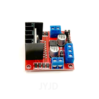 Modul Penggerak Motor H-Bridge Ganda L298N, Papan Pengontrol Motor Stepper DC Daya Tinggi untuk Mobil Pintar, Robot, Arduino, Elektronik DIY