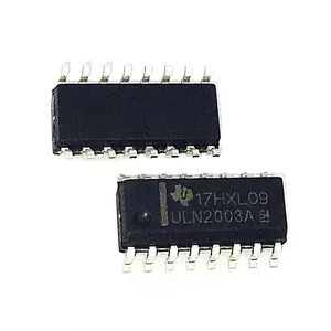 ULN2003ADR2G Bipolar-Transistoren mit kleinem Signal Darlington NPN 50 V 0,5 A 16-Pin SOIC Integrated Circuits IC-Chip ULN2003ADR2G