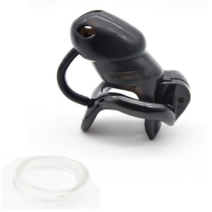 नई डिजाइन <span class=keywords><strong>CB6000</strong></span> पुरुष नरम सिलिकॉन शुद्धता डिवाइस, Lockable मुर्गा पिंजरे - Product Image 3