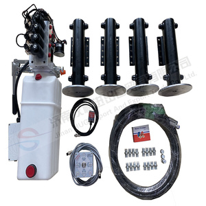 בית מנוע מחנאות 5-20t קיבולת הידראולי 12v 24v 24v dc יחידת כוח מנוע הידראולית ברמה אוטומטית מערכת