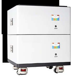 แบตเตอรี่ลิเธียมโซลาร์แบบเรียงซ้อนได้ 51.2V 48V 400Ah 10kWh 20kWh 30kWh 40kWh ระบบกักเก็บพลังงานภายในบ้าน BMS แบตเตอรี่ลิเธียม 400Ah - Product Image 1