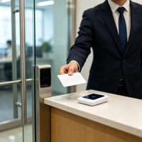 Carte intelligente NFC en PVC personnalisée pour le contrôle d'accès, la gestion des présences, les cartes de membre d'hôtel, les ascenseurs et la gestion communautaire
