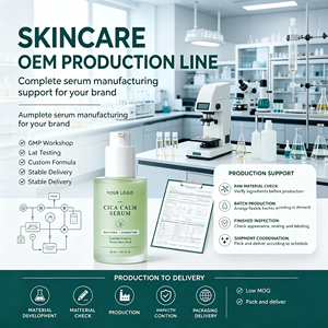เซรั่มบำรุงผิวหน้า Cica Calm OEM แบรนด์สั่งผลิตได้  เอสเซนส์เติมความชุ่มชื้นด้วยสารสกัดจากใบบัวบกและกรดไฮยาลูโรนิก - Product Image 5