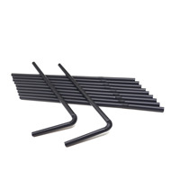 Pailles jetables 100% biodégradables, en PLA, sans plastique, 30 pailles