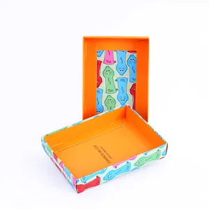 새로운 도착 맞춤형 디자인 골판지 종이 상자 구운 상품 포장 상자