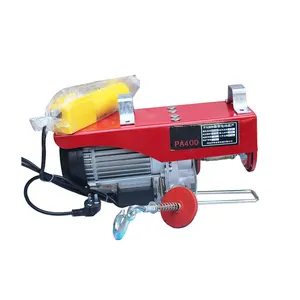 Mini polipasto eléctrico pequeño, 300kg, 110v