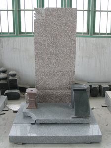 RF工場供給日本の記念碑デザイン漆黒の墓石と記念碑 - Product Image 3