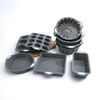 Moule à gâteau et à pain en silicone de qualité alimentaire, résistant aux hautes températures, écologique, 20,5x17,5 cm, logo personnalisé, compatible four