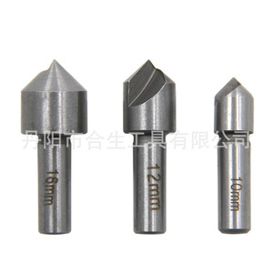 Mr Drill <b>Chamfering</b> <b>Tool</b> 10 12 16mm Single Blade Round Handle High Accuracy Metal Workpiece Cutting - Product Image 2