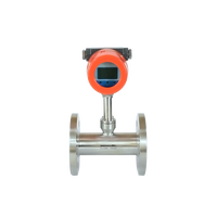 Medidor de Flujo Másico de Gas Térmico Digital, Tipo de Inserción/Brida, RS485 Modbus, 4-20mA, Acero Inoxidable, para Aire/Gas Natural/CO2/N2