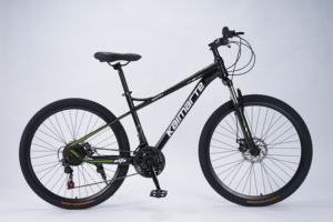 Fourche avant en acier à haute teneur en carbone 26 pouces à suspension complète vtt Cycle 21 vitesses en acier système de frein à disque de vélo de vélo pour l'aventure - Product Image 4