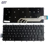 لوحة مفاتيح لابتوب Sunrex لجهاز DELL Inspiron 13 7368 7370 7373 7375 7378 باللون الأسود 0H4XRJ BR