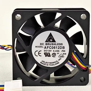 Afc0612db 6015 12v 0.45a 6cm 4-wire <strong>Pwm</strong> <strong>Cpu</strong> Large Airflow Brand New Original Spot Plc - Product Image 1