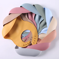 Bavoirs pour bébés en silicone de qualité alimentaire sans quantité minimale de commande Expédition rapide