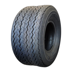 Rubber Caster <b>Wheel</b> Flat Type Hard Tread Wear Resistant 18X8.50-8 Golf Cart Tire 4PR 6PR 8PR <b>Replacement</b> Tyre - Product Image 1