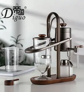 Diguoホウケイ酸ガラスロイヤルバランシングサイフォンコーヒーメーカーベルギーサイフォンコーヒーメーカーセット