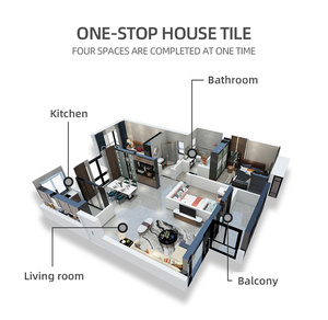 Factory Sale Brown Wood Design <strong>Bathroom</strong> Wall <strong>Tile</strong> <strong>Kerala</strong> Style Hotel Lobby Glazed Porcelain <strong>Floor</strong> <strong>Tiles</strong> - Product Image 6