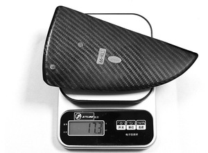 Pour Lexus Nouveau ES/IS/LS/LC/UX/RC – Coque de rétroviseur en fibre de carbone sèche pressée à chaud – Noir/Gris - Product Image 3