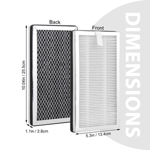 Medify MA-15 Luftreiniger Ersatz-HEPA-Aktivkohlefilter Umweltfreundlich Hohe Durchlässigkeit für Haushalt und Gewerbe - Product Image 2