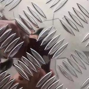 1000 3000 5000 серии алюминиевая клетчатая пластина лист алюминиевая алмазная пластина
