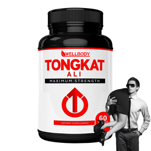 WELLBODY 60 adet 1200 MG Tongkat Ali kapsül OEM/ODM özel etiket gıda sınıfı 2 yıl raf yaşam desteği cinsel yaşam erkekler kadınlar - Product Image 1