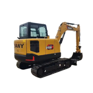 Excavadoras de 5 toneladas Sany Sy55U Mini excavadora sobre orugas excavadora hecha en China - Product Image 1