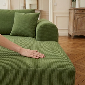 Sofá en Forma de L, Cómodo para la Piel, para Huéspedes, Chaise Longue Reclinable, Compacto y Plegable - Product Image 4