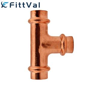 Raccords de presse en cuivre de qualité supérieure Pro Press 1 "raccords en cuivre pour système de tuyauterie de gaz et d'eau potable - Product Image 6