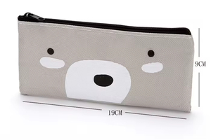 Top bán tùy chỉnh trường bút chì trường hợp dây kéo Oxford phim hoạt hình bút chì trường hợp Pup <span class=keywords><strong>in</strong></span> ấn mỹ phẩm trang điểm túi - Product Image 5