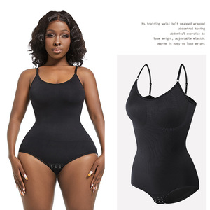 Venta caliente <span class=keywords><strong>Colombia</strong></span> Body Shaper sin costuras Cintura alta Control firme Vientre y cuerpo completo Body adelgazante al por mayor - Product Image 3