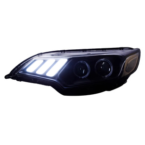 Fari per fari <span class=keywords><strong>Honda</strong></span> Fit <span class=keywords><strong>Jazz</strong></span> 2014-2020 dinamica faro faro proiettore lente LED anteriore Drl parti Automotive - Product Image 6