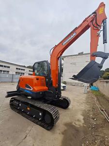 Excavadora Usada Doosan DX60 de 6 Toneladas, de Alto Rendimiento y Económica, Mini Excavadora Japonesa de Segunda Mano con EPA en Existencia - Product Image 3