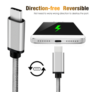 Véritable câble tressé Usb c vers Usb c Câble de <span class=keywords><strong>chargeur</strong></span> rapide multicolore personnalisé Câble de chargement Usb c 60w - Product Image 3