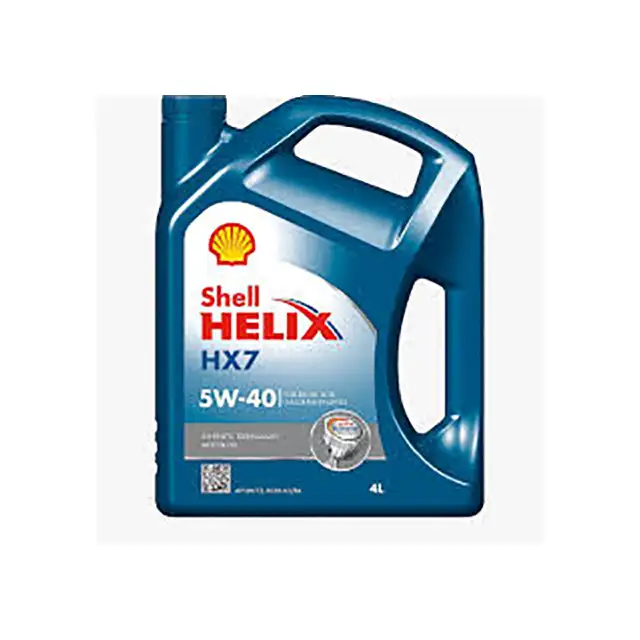 SHELL HELIX HX7 5W-40、各4個の1箱4リットルのペットボトル = 16リットル