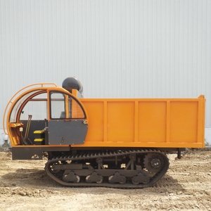 10 tấn offroad cao su theo dõi Crawler Dumper tàu sân bay vận chuyển - Product Image 6