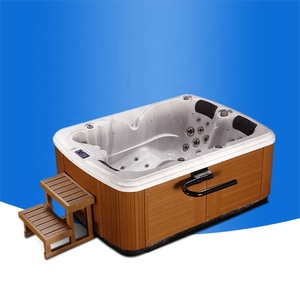 Spa al aire libre fábrica precio barato acrílico masaje bañera de hidromasaje con masaje GRATIS <span class=keywords><strong>Video</strong></span> - Product Image 5