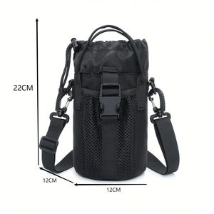 กระเป๋าใส่ขวดน้ำแบบมีเชือกผูกสำหรับเล่นกีฬาขี่จักรยานกระเป๋าใส่ขวดน้ำแบบสะพายข้าง - Product Image 4