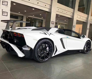 Kit de carrocería de resina Runde para Lamborghini Aventador LP700 /<span class=keywords><strong>720</strong></span> /740 actualización LP750 SV estilo parachoques delantero parachoques trasero alerón trasero - Product Image 4