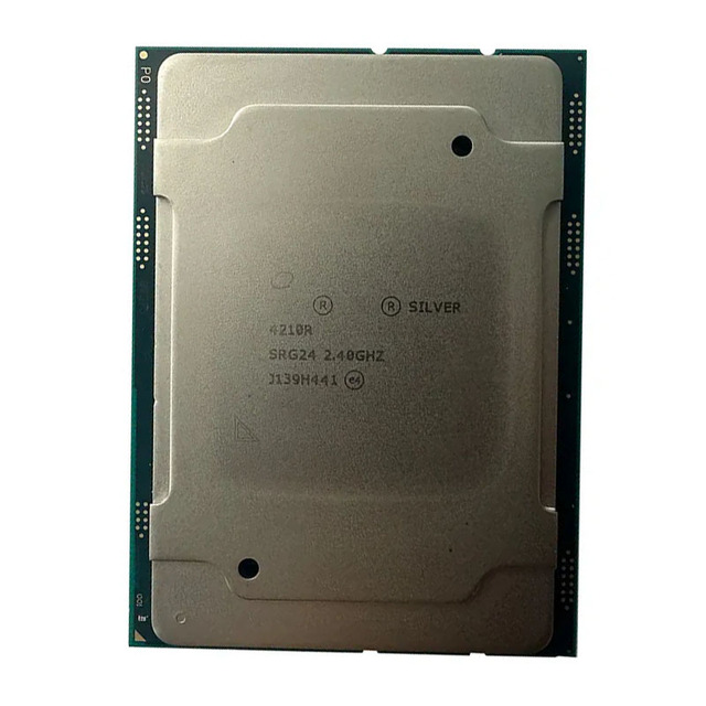 DZXT New Desktop Server 100W TDP 64-bit 10 Cores 10 nm 2.40GHz 13.75M FCLGA3647 Socket Wholesale Xeon Silver 4210R Processor