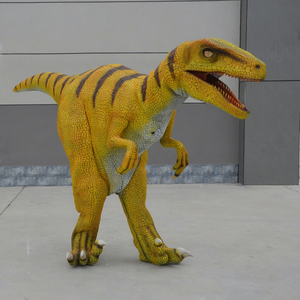 Disfraz de dinosaurio animatrónico que camina con piernas ocultas realistas populares para espectáculo de desfile - Product Image 5