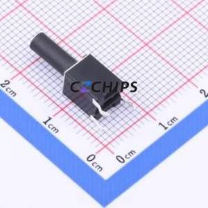 TS-1006D-BR17026 Tactile Switch Through hole Component THT,6x6mm Switch Single Pole Single Throw Round Button 2.6N Through Hole - Product Image 2