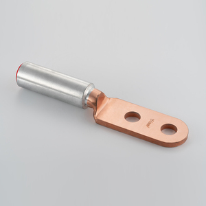 Konektor Kabel Bi-metal Long Palm Bimetal Lug Dengan 2 Lubang Standar IEC61238-1 Seri BL untuk Kabel Daya Penjualan Langsung Pabrik - Product Image 1