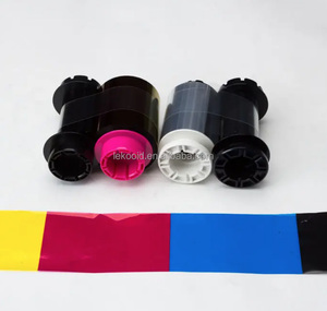 Impresora de tarjetas de retransferencia Nisca, cinta de color YMCK y película de transferencia - Product Image 3