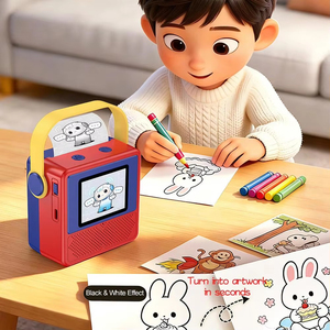 Imprimante thermique portable X A01 AI Mini Print 200dpi avec écran HD de 2,4 pouces pour protection des yeux, idéale pour dessiner, créer des autocollants DIY et des notes – Cadeau parfait - Product Image 6