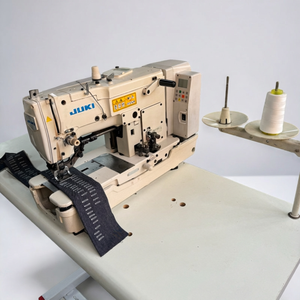 โรงงานจำหน่ายจักรเย็บรังดุม <span class=keywords><strong>Ju</strong></span> Ki รุ่น LBH-781 แบบขับตรง มือสอง จักรเย็บรังดุมอัตโนมัติ - Product Image 1
