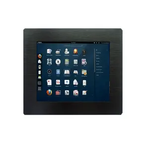 8 Inch Industrial Computer Accessories 9V - 36V Wide Voltage Capacitive Touch Screen Industrial Panel Pc X86