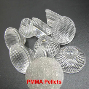 Couvre-lampes décoratifs en résine acrylique SY rose translucide, rigueur supérieure, brillance élevée, performance optique stable - Product Image 5