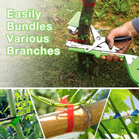 Outils de jardinage pour attacher les branches, machine à lier les tomates, outil de ligature des semis, outil de ligature des vignes, tapener pour légumes, bandes adhésives pour jardin domestique